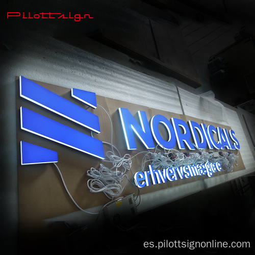 Wholesale Montado en la pared Publicidad Colgante Personalizado LED Signo